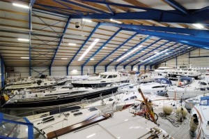Jachtstalling binnen