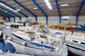 Jachtstalling binnen